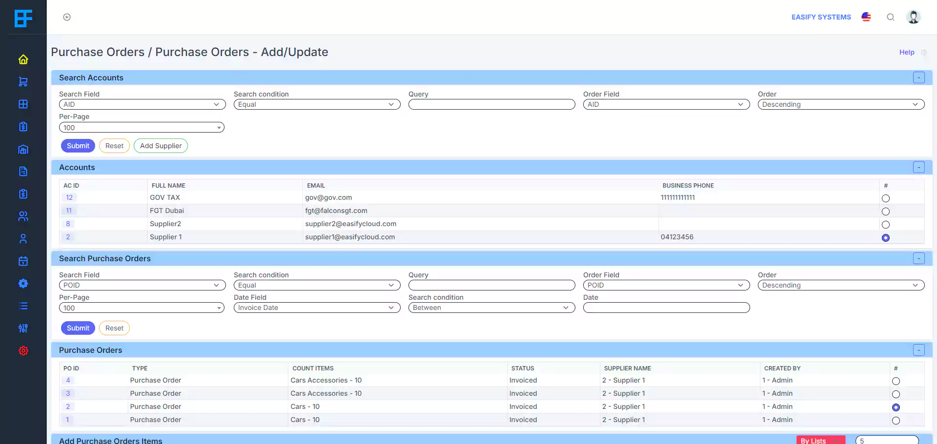 accounting software